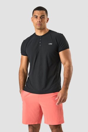 ICANIWILL - Training Polo Black - Herre - ICIW
