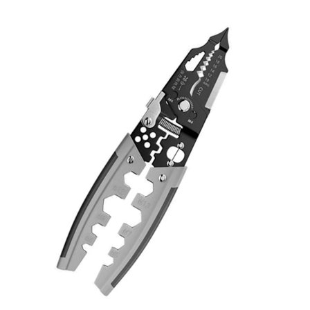 Kraftig 28 i 1 Håndverktøy for Stripping, Kutting og Krimpning av Kabler