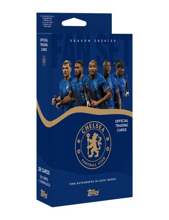 Fodbold Topps Chelsea Fan Set 24/25 - Multi/patterned - ONE SIZE