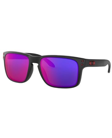 Oakley Holbrook Matte Black Red Iridium