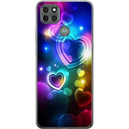 Yhteensopiva Puhelinkuori Motorola Motorola Moto G9 Power NeonRakkaus