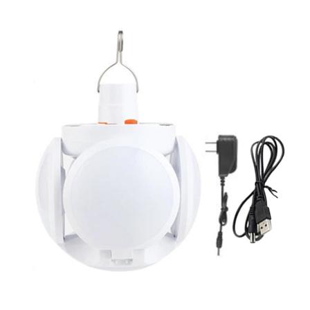 Solar Led Camping Light Fotboll Form Utomhus Portable Night