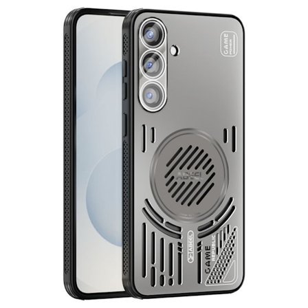 ABEEL Magnetic Skal för Samsung Galaxy S25+ Aluminium Titangrå