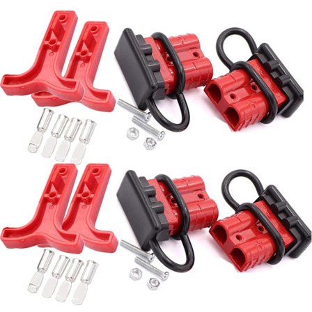 50A Batterianslutning 600V Batteri Snabbkoppling Batteri Snabbkoppling för Bil Van Motorcykel Mod