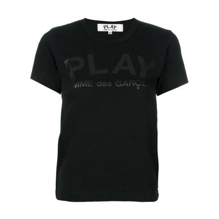 Comme des Garçons, T-Shirts Zwart, Dames, Maat:S