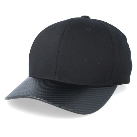 Flexfit - Black flexfit Czapka Z Daszkiem - Carbon Black Flexfit @ Hatstore