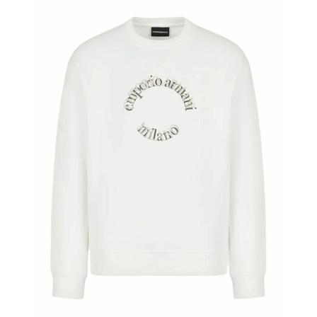 Emporio Armani, Sweatshirts Wit, Heren, Maat:M