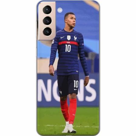 Samsung Galaxy S21 Genomskinligt Skal Kylian Mbappé