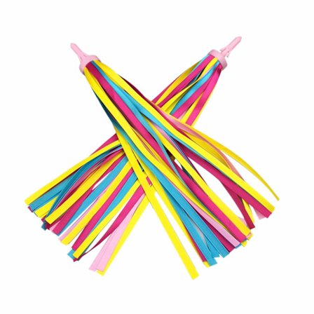 Färgglada band för cykelstyre, barnbands, fransar för flickor