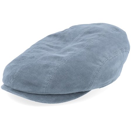 Stetson - Blå flatcap Keps - Ivy Cap Sustainable Corduroy Blue Flat Cap @ Hatstore