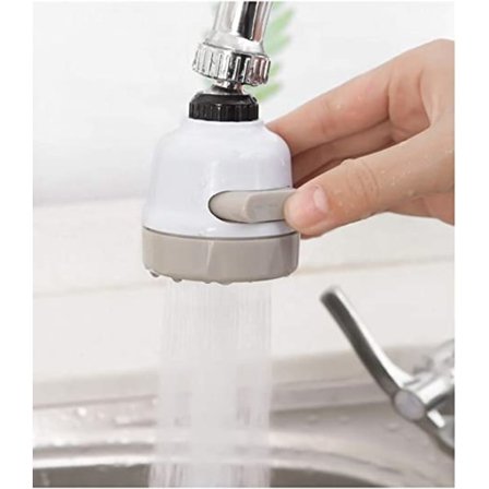 2st Luftare kranhuvud filter 360 roterande vattenbesparingsanordning