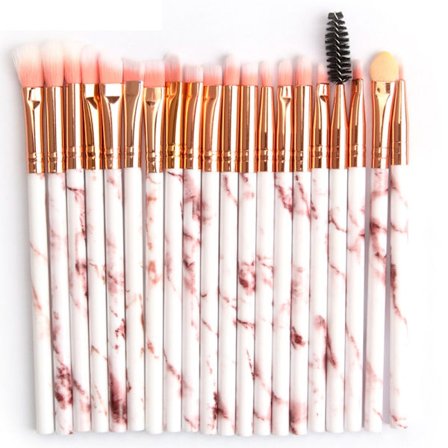 20 st Multifunktionella och Professionella Kosmetiska Borstar