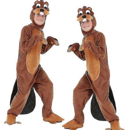 Otter-kostymer for voksne og barn, Halloween-kostymer, foreldre-barn-spillshow-kostymer