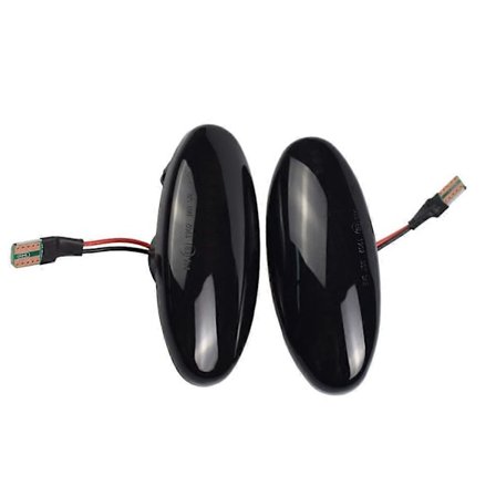 til Navara D22 NP300 Datsun Fiera PickUp Terrano Skystar LED Dynamisk Blinklys Sidemarkeringslys L [DB]