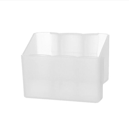 Veggmontert kjøleskapsarrangør Bevegelig flaskestativ for krydder