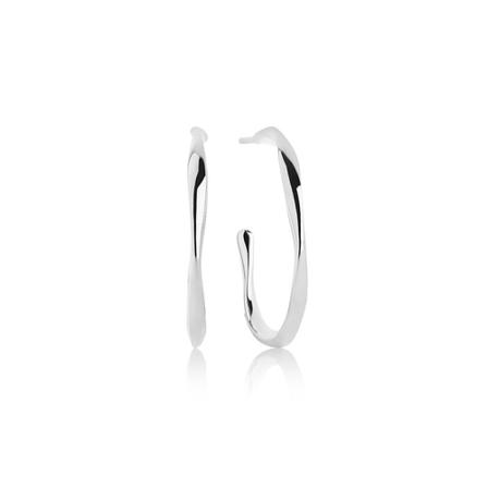 Sif Jakobs, Earrings Cetara Pianura Grijs, Dames, Maat:ONE Size,Zilver