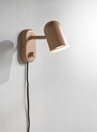 Buddy vegglampe - varm beige
