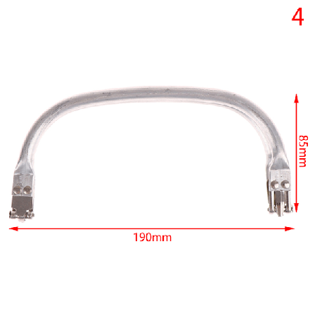 Cloud Doctor Purse Ram Metall Aluminium Tube Ram Handtag för väska