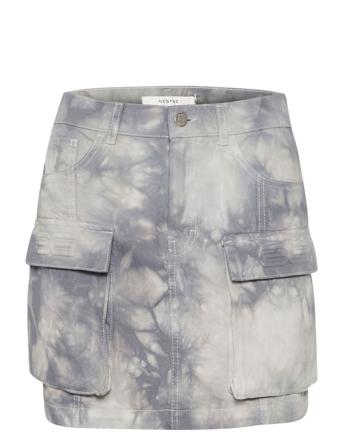 Kalagz Short Skirt Blue Gestuz