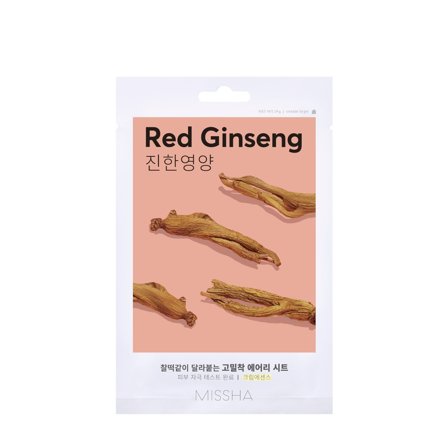 MISSHA Mask Airy Fit Sheet Red Ginseng 19g - Maschera Idratante viso