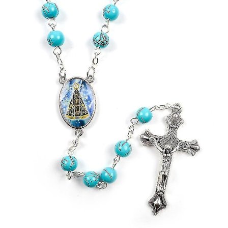 Ristiriipukset Vintage Mary Jesus Rosary Kaulakoru Metalliketju Korut