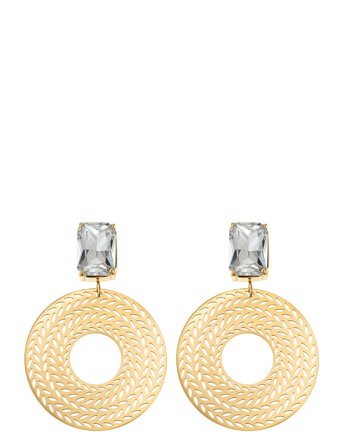 Maxime Drop Earring Gold By Jolima