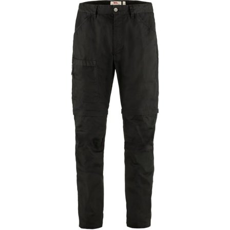 Fjällräven Men's High Coast Zip-off Trousers 48 in Black | Size: 32", G-1000