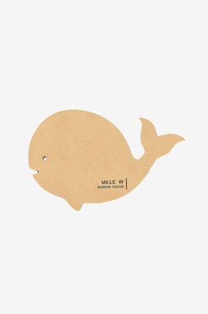 MiLLE W NORDISK DESIGN - Glasunderlägg barn val 4-pack - Beige - Barnserviser & tillbehör - Från Homeroom