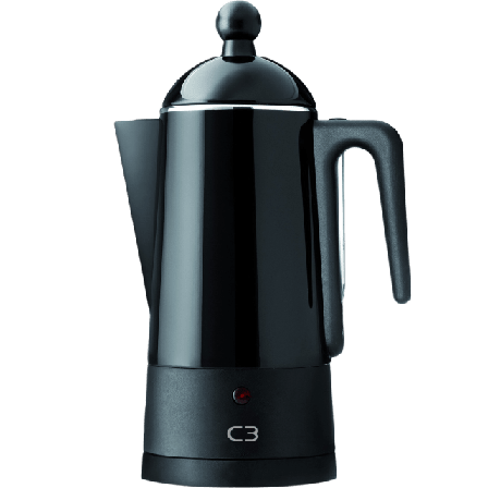 C3 Perkolator Design 10kp Köksmaskiner Unisex Svart