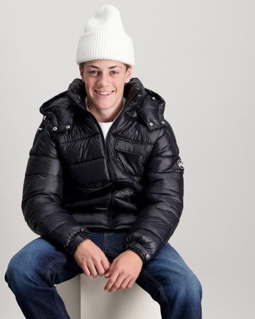 MAGGIORE Puffer Jacket Svart Jackor Kille - Kids Brand Store