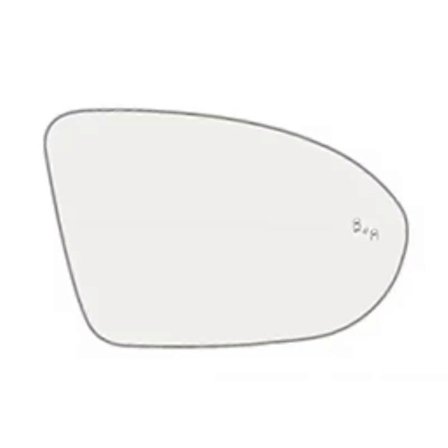 Passer for Chevrolet 17-19 Cruze sidespeildeksel Sidespeilskall Ramme Linse Venstre Hovedfører Linse Med Blindsonesensor