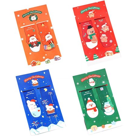 8-pak Magnetiske Bogmærker til Bogelskere Eksamensgaver til Studerende Venner Lærere Kontorlæsning Papirvarer Farverige Markører