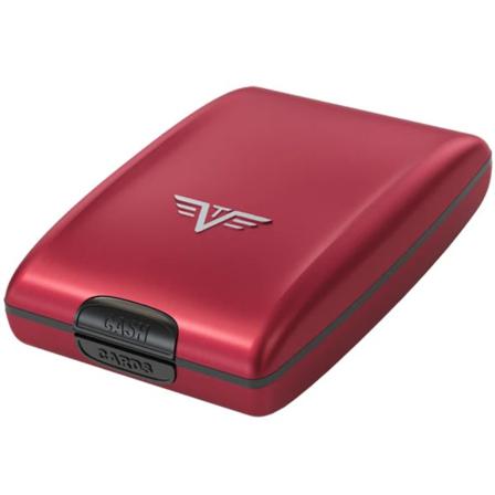 Korthållare Med Rfid I Aluminium - Tru Virtu Oyster Red Pepper