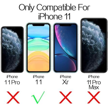 Klar silikon designet for iPhone 11-deksel - Tynt, klart, mykt TPU
