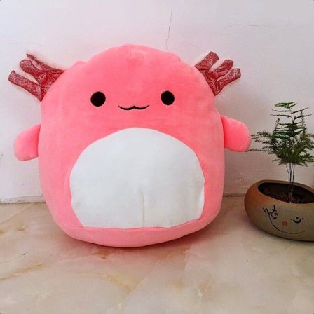 Alennettu hinta! Squishmallows Axolotl Pehmolelu Superpehmeä Tyyny Pehmolelu Lasten Lahja - Iloinen