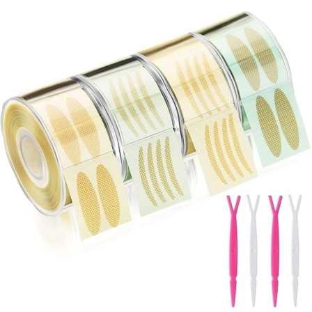 Luomitarrat Meikki Kaksoisluomitarranauha ndas Luomet A 1200 kpl 2 rullaa