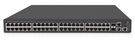 Hewlett Packard Enterprise HPE 1950-48G-2SFP+-2XGT-PoE+ - switch - 48 porter - Styrt - rackmonterbar