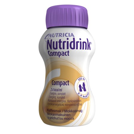 Nutridrink Compact næringsdrikk kaffe 4x125 ml