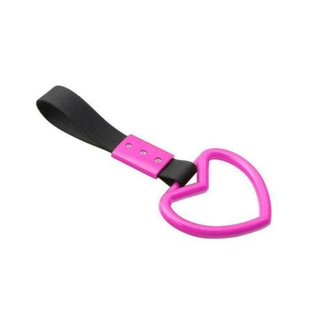 Tsurikawa Ring Hjärta Tåg Buss Handtag Hand Strap Drift Charm Str