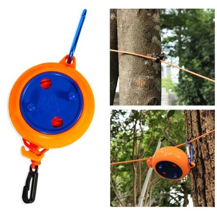 Uttrekkbart klesstativ tau utendørs bærbar klessnor oppbevaring kleslinje for klesvask