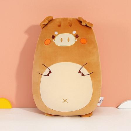 Squishmallows Plyschleksak Animal Kawaii Soft Big Pillow Brun Gris 45m