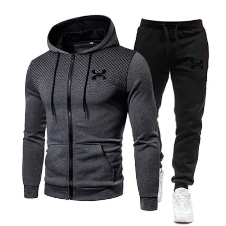2023 Fashion Tracksuit til mænd Hoodie Fitness Gym Tøj Mænd Løbesæt Sportswear Jogger Mænds Tracksuit Vinterdragt Sport