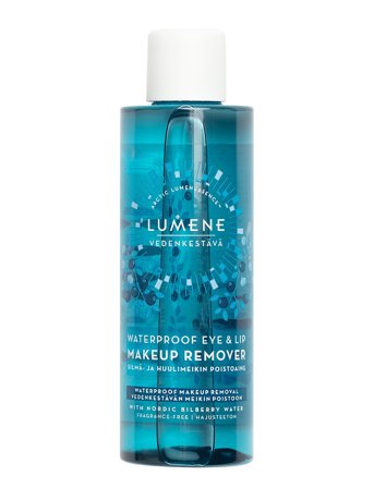 LUMENE Vedenkestävä Waterproof Eye & Lip Makeup Remover 100Ml - Nude - 100 ml