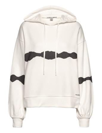 Rihan Tystripe Hoody White AllSaints