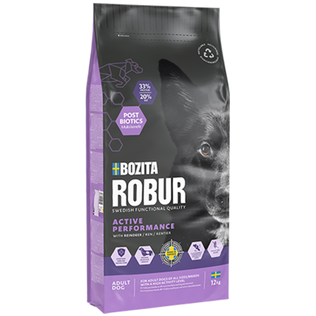 Bozita Robur Adult Active Performance Reindeer 12Kg