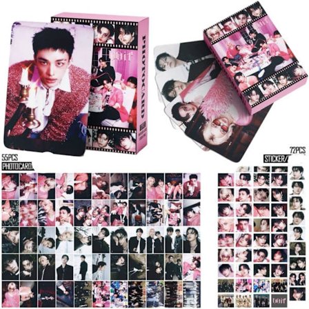 Stray Kids keräilykortit, "DO IT" keräilykortit, SK-Z keräilykortit, Kpop valokuvakortit, Stays Idol -kortit (127 korttia)