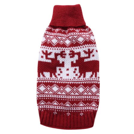 Jultrøje til hund, Pet Hund Kat Trøje, Hundekostume Jul Lille XL