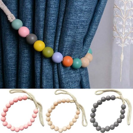 Puiset helmet Verhojen solmimisköysi Pitimet Clip Decors - spot-myynti