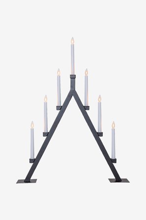 Jotex - Lysestake Oliver 001001black - Kjøp Adventsstaker hos Jotex