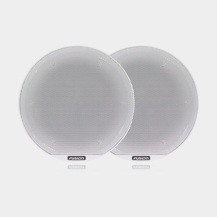 Marinehøjttaler Fusion Signature Classic V3 SG-F883W, 8.8", 330 W, hvid, til indbygget montering, med hvide fronter, 2-pak